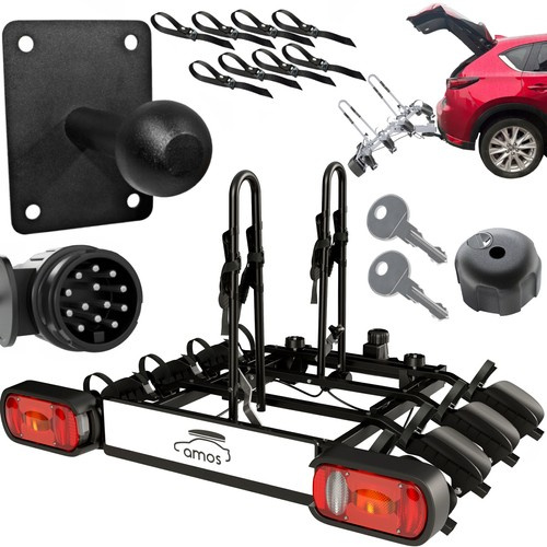 Tytan Plus 4 Czarny 13PIN + wieszak ścienny na platformę