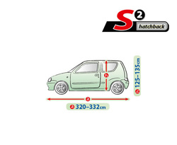 Pokrowiec na samochód Mobile Garage Hatchback - S2
