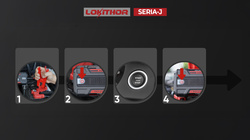 3w1 Jump Starter Booster Rozruch PowerBank Latarka LED 2000A 12V Lokithor J400