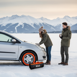 Łańcuchy śniegowe tekstylne AZILO Snow Socks rozmiar XL TUV GS O-NORM / FERIE2026