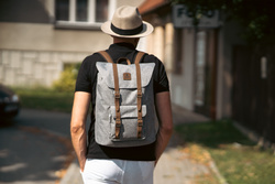 Plecak miejski Baltan City Break 26L - Polska produkcja, zmieści laptopa do 17″ szary