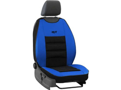 Maty tłoczone niebieskie LEATHER ERGONOMIC, 2 sztuki
