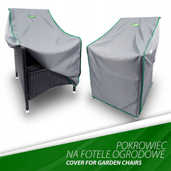Pokrowiec ochronny na fotel ogrodowy 58x60x80 cm