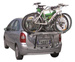 Toyota Prius+ 2012 Bagażnik rowerowy na klapę Fabbri Bici Ok Van 3
