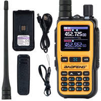 Krótkofalówka Radiotelefon Walkie-talkie VHF UHF PASMO LOT Baofeng UV-5R EU MINI ORANGE