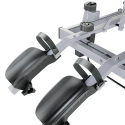 Zestaw Bagażnik rowerowy na hak Amos Tytan 3 rowery 7PIN 75KG + Wieszak na hak