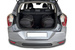 Torby do bagażnika 3 szt Kjust do Ssangyong Tivoli 2015+
