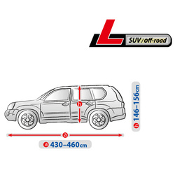 Pokrowiec na samochód plandeka Optimal Garage SUV L