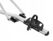 2x Aguri Acuda 3 Silver Uchwyt rowerowy na dach na 2 rowery