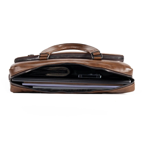 Klasyczna biznesowa torba męska na laptopa 15,6'' cala z Eco Skóry Baltan Office brązowa pol_pl_Klasyczna-biznesowa-torba-meska-na-laptopa-15-6-cala-z-Eco-Skory-Baltan-Office-brazowa-49853_5