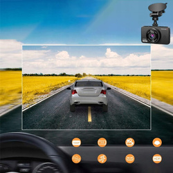 Wideorejestrator Feegar Patrol Kamera Samochodowa Cofania Sensor Sony FullHD 