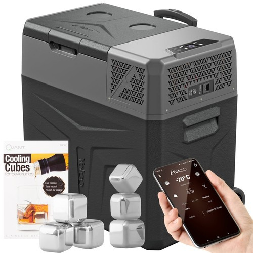 Lodówka turystyczna z kompresorem Yolco BCX50 CARBON 47L + gratis