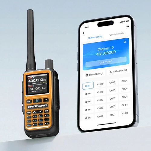 Krótkofalówka Radiotelefon Walkie-talkie VHF UHF PASMO LOT Baofeng UV-5R EU MINI CAMO pol_pl_Krotkofalowka-Walkie-talkie-Baofeng-BF-25E-Black-PMR-podkanaly-50092_2