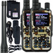 2x Krótkofalówka Radiotelefon Walkie-talkie VHF UHF PASMO LOT Baofeng UV-5R EU MINI CAMO
