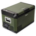 Lodówka turystyczna z kompresorem Yolco GCX37 Green 37L 12V 24V 240V + bateria modułowa Yolco 15600 mAh