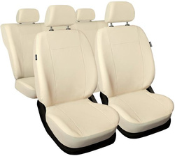 Pokrowce na fotele samochodowe Auto-Dekor Comfort Plus Skórzane Beżowe