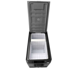 Lodówka turystyczna z kompresorem Yolco KX40 Carbon 34L 12V 24V 240V + stojak po lodówkę