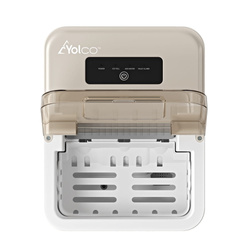 Mobilna kostkarka do lodu - zasilana 12/24V oraz 240V Yolco ICM1 Cream