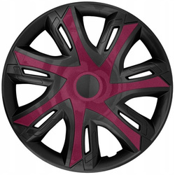 Kołpaki 16 NRM N-Power Bicolor claret/black 4 szt.