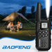 ZESTAW 4x Krótkofalówka Walkie-talkie Baofeng BF-25E Red PMR podkanały