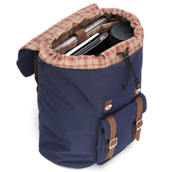 Plecak miejski Baltan City Break 26L - Polska produkcja, zmieści laptopa do 17″ granatowy