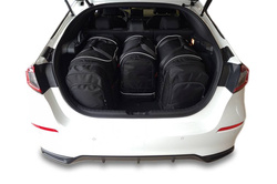 Torby do bagażnika 4 szt Kjust do Honda Civic Hatchback Hev 2021+