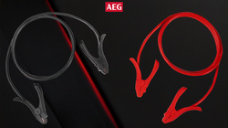 3x Kable rozruchowe AEG DIN25 Podświetlane StartProtect Etui