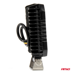 Lampa robocza AMIO LED AWL68 54W 10000lm 12V/24V IP67, 3 funkcje, E9