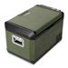 Lodówka turystyczna z kompresorem Yolco GCX37 Green 37L 12V 24V 240V + bateria modułowa Yolco 15600 mAh