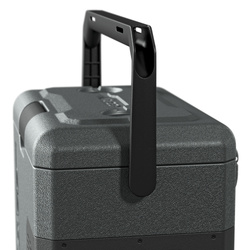 Lodówka turystyczna z kompresorem Yolco ET18 CARBON 17L Bluetooth 5.0 + bateria modułowa 15600 mAh