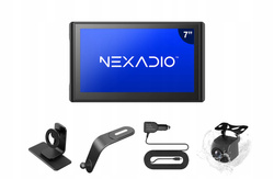 Tablet multimedialny do samochodu Nexadio CP150 CarPlay Android Auto kamera cofania
