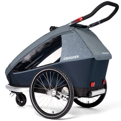 Przyczepka rowerowa dla dziecka 3w1 jogger, wózek spacerowy Croozer Kid Vaaya 1 Graphite Blue