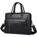 Klasyczna biznesowa torba męska na laptopa 15,6'' cala z Eco Skóry Baltan Office czarna