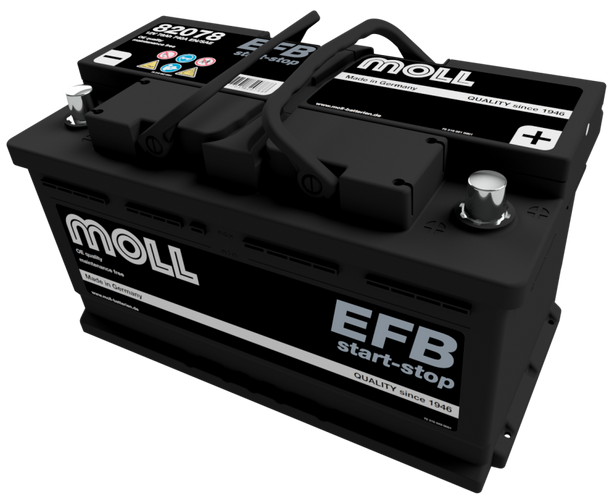 Akumulator Moll ME82078 78Ah 740A P+ 12V