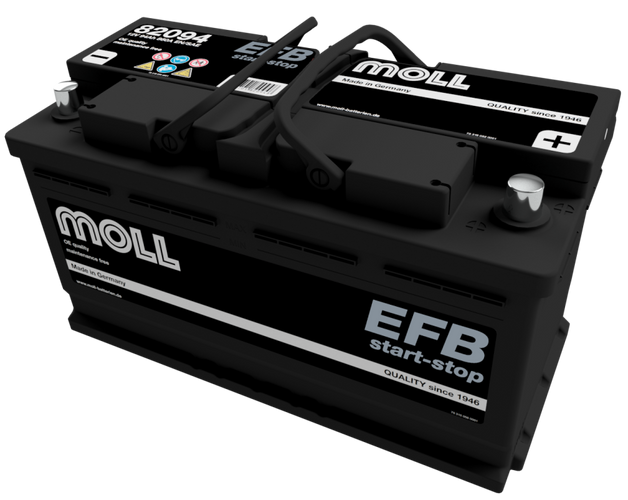 Akumulator Moll ME82094 94Ah 860A P+ 12V