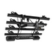 AMOS GIRO 4 Black Bagażnik rowerowy na hak platforma rowerowa na 4 rowery do 75KG - 7PIN