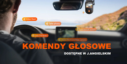 Rejestrator jazdy VANTRUE S1 PRO 2CH SONNET 1 PRZÓD 2,7k TYŁ FHD WIFI GPS HDR