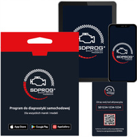 Program diagnostyczny SDPROG BOX OBD2 ELM327 DPF Android iOS Uniwersalny / FERIE2026