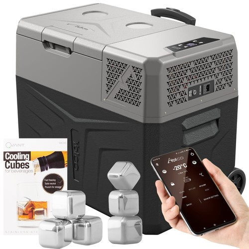 Lodówka turystyczna z kompresorem Yolco BCX40 GREY 39L + gratis
