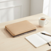 Eleganckie etui Baltan Zip Crocodilo beżowe do MacBook Air 13 M2