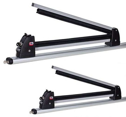 Bagażnik na narty AMOS Ski Lock 5 Silver aluminium 5 pary nart 4 deski / FERIE2026