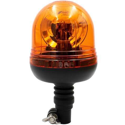 Lampa ostrzegawcza kogut H1 ELASTYCZNY FLEX NA TRZPIEŃ 12V 24V E8 R10 R65