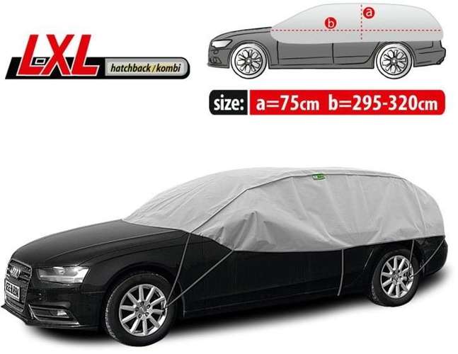 Pokrowiec na dach i szyby samochodowe WINTER Optimio L-XL hatchback-kombi