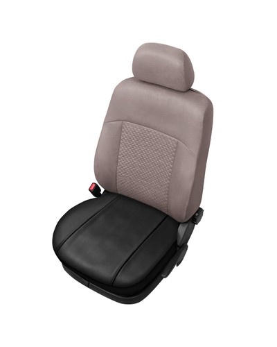 Pokrowiec na siedzisko fotela samochodowego ze skóry syntetycznej Practic Base - czarny