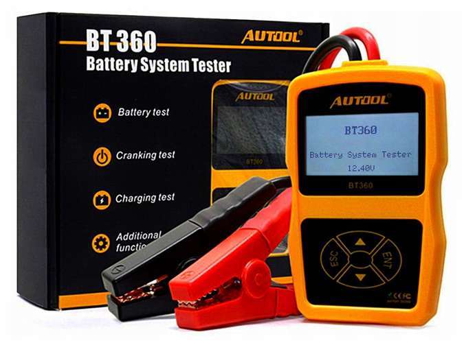Tester Baterii Akumulatorów AUTOOL BT-360