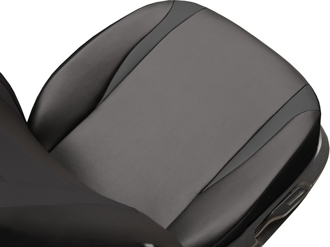 Pokrowce samochodowe Design Leather czarne