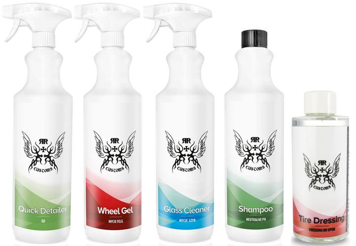 RR Customs - Zestaw kosmetyków do detailingu | Chemia i Oleje \ Kosmetyki  samochodowe \ Czyszczenie karoserii Chemia i Oleje \ Kosmetyki samochodowe  \ Szampony do mycia samochodu Chemia i Oleje \