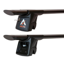 AGURI RUNNER II AL 1.35 C/D BLACK Bagażnik na relingi