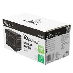 Bateria modułowa akumulator do lodówek przenośnych Yolco oraz YetiCool SX4 czarna 15600 mAh
