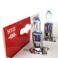 Zestaw żarówek halogenowych H1 12V 55W LumiTec LIMITED +130% DUO BOX